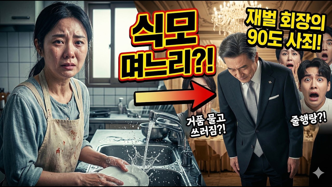 무식하다고 무시받던 며느리 밥이나 하랬더니... 소름돋는 그녀의 정체!