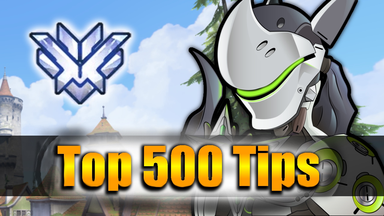How GRANDMASTER Players DESTROY with Genji - Overwatch Top 500 PRO Tricks | Shadder2k