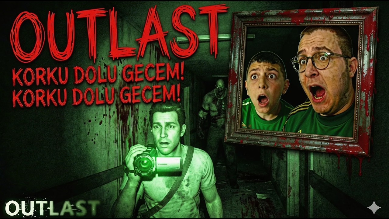 8 YAŞINDA KUZENİM İLE OUTLAST OYNADIK PART-1 (YAYIN TEKRARI)
