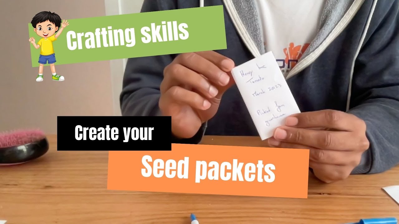 DIY Seed Packets: Saving Seeds for the future