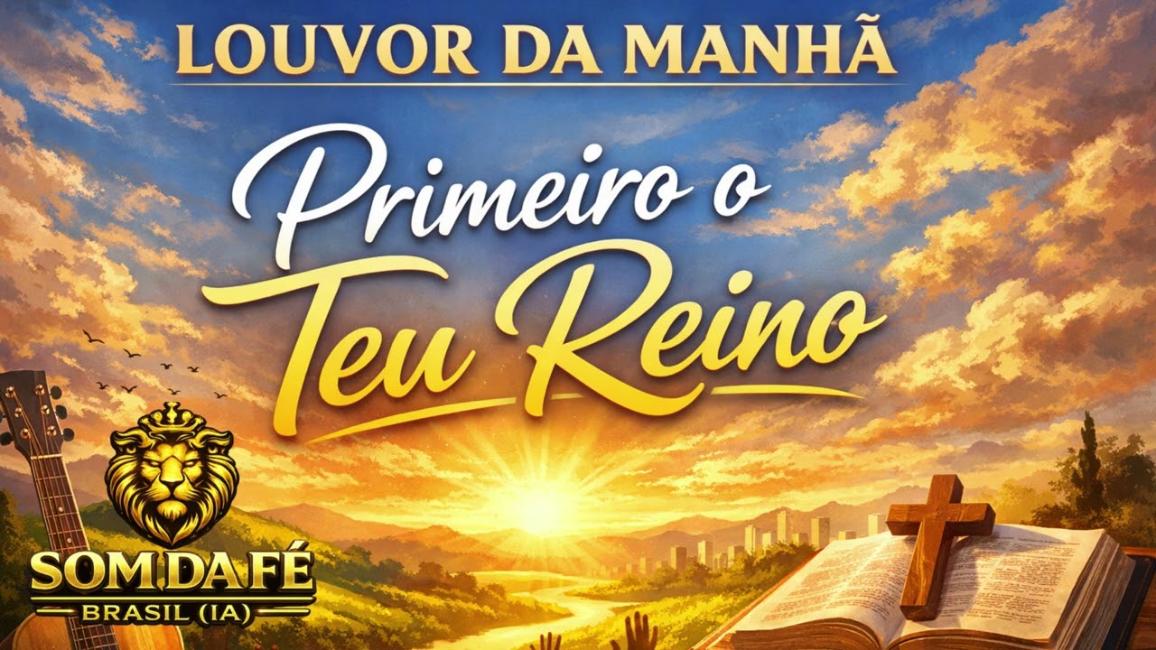 LOUVOR DA MANHÃ - Mas buscai primeiro o Reino de Deus