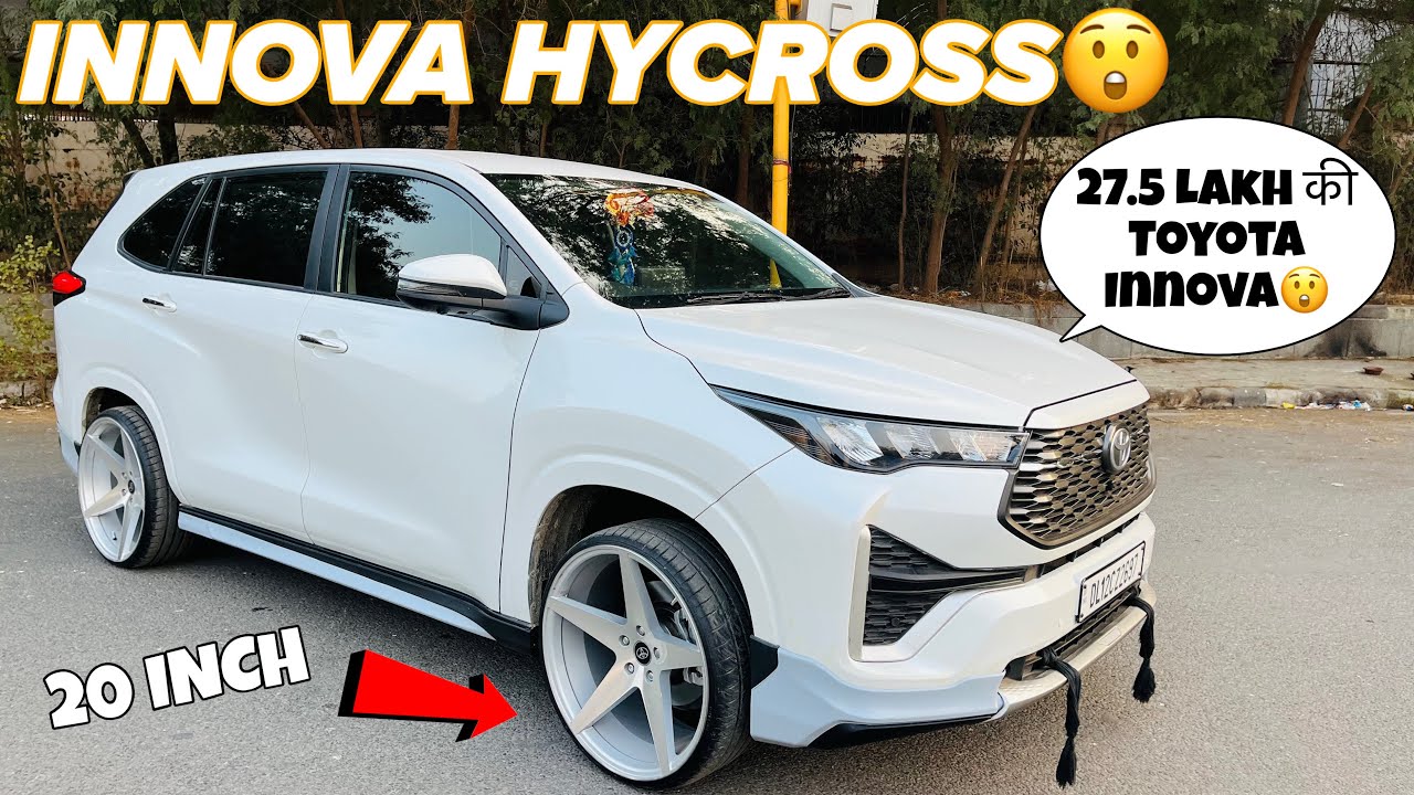 Toyota Innova Hycross with 20 Inch Alloywheels😲27 Lakh की Innova🔥Innova Hycross Detailed Review 