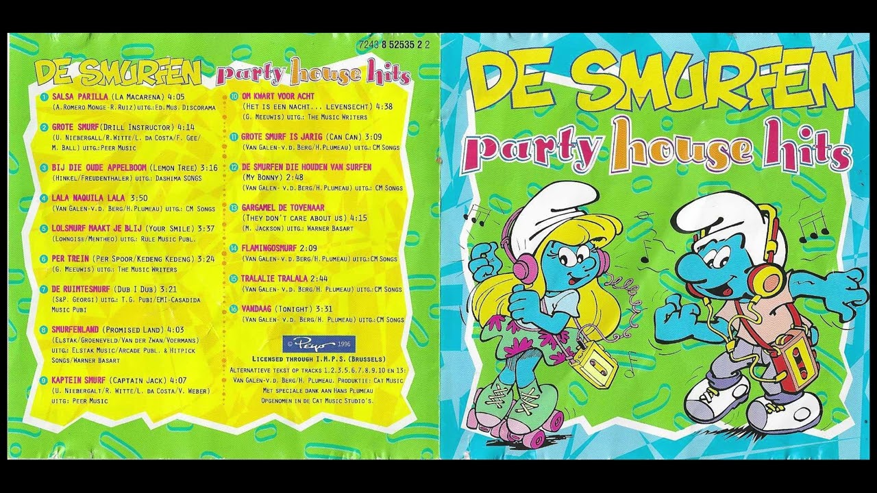 De Smurfen - Party House Hits (CD rip)