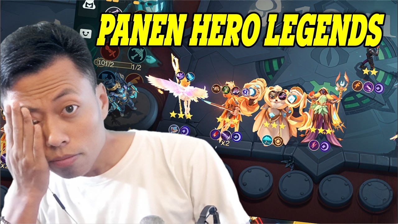 PANEN HERO LEGENDS BINTANG 3 WOY !! - Magic Chess Gogo