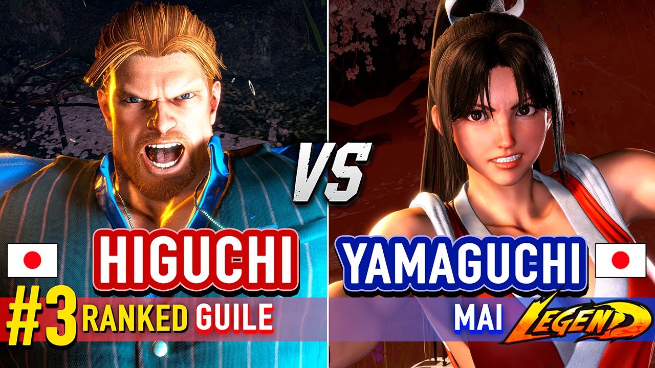 SF6 🔥 HIGUCHI (#3 Ranked Guile) vs YAMAGUCHI (Mai) 🔥 Street Fighter 6 High Level Gameplay