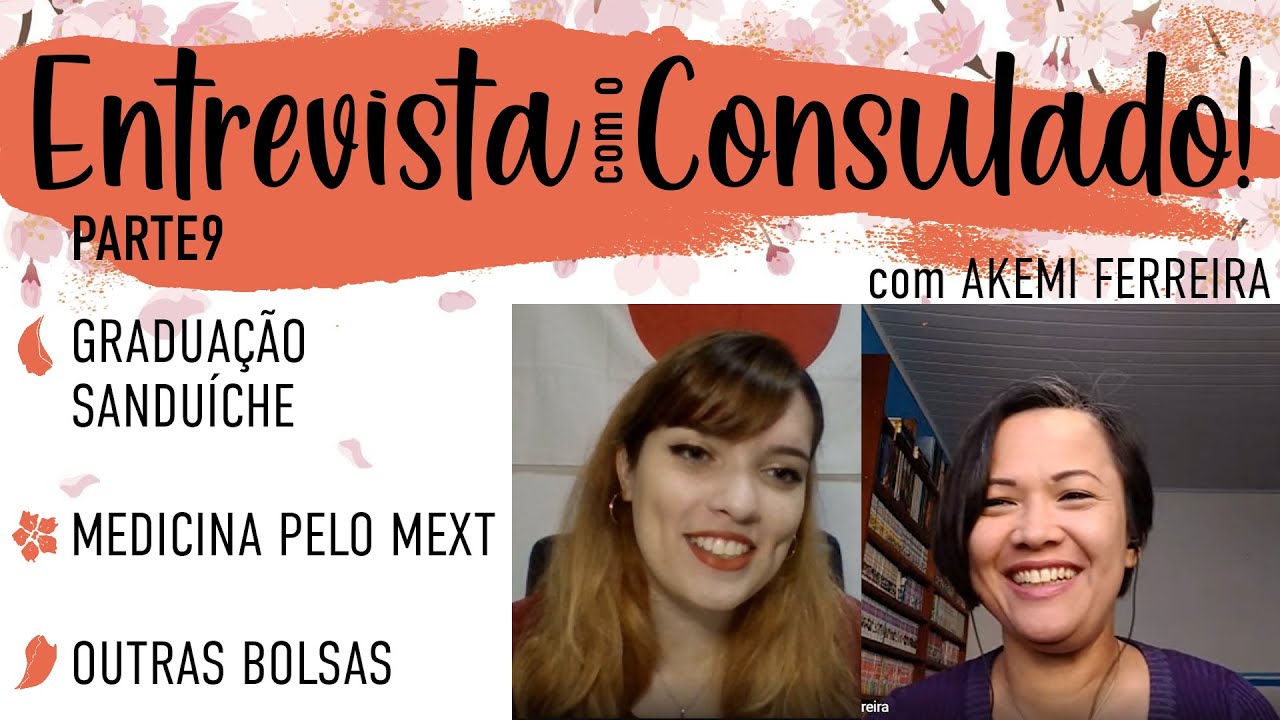 BOLSA MEXT (9/10) - Medicina no Japão (Entrevista com o Consulado do Japão em Curitiba)