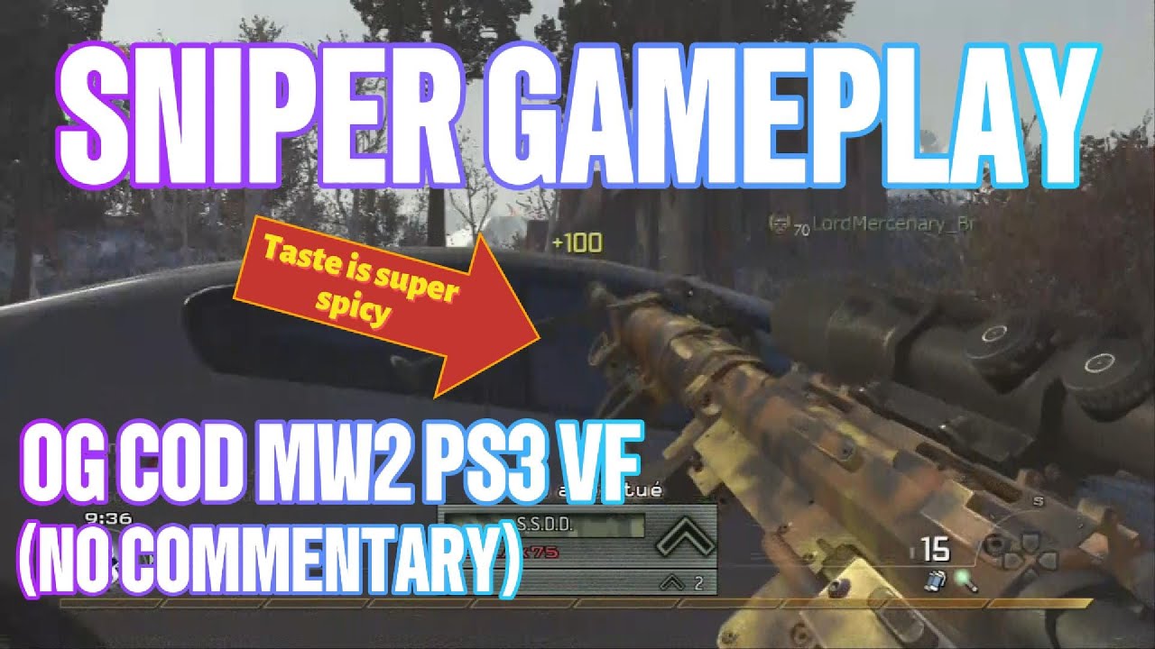 [OG MW2 PS3] Full sniper in 2026 ! (VF)