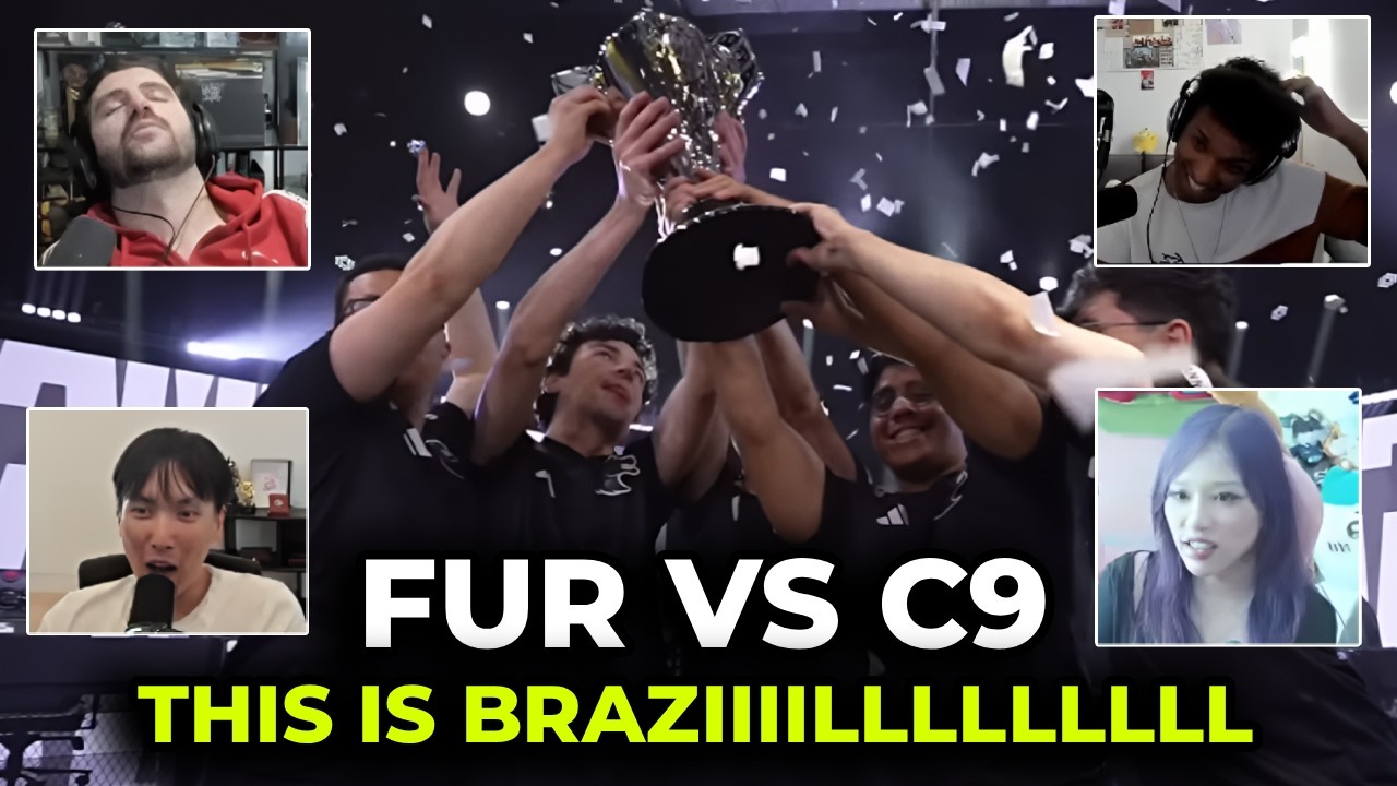 American Streamers React to Furia and Tatu Humiliating C9 | Furia Americas Cup Champions
