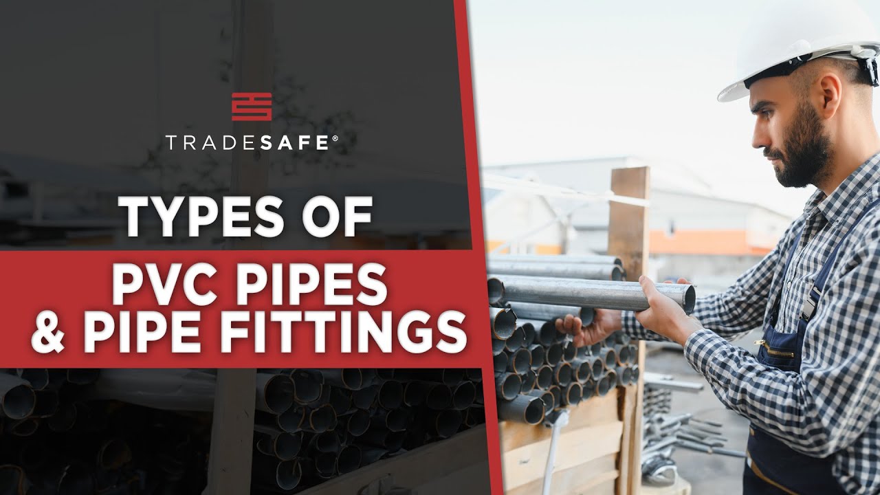 Types of PVC Pipes + Fittings (Schedule 40, 80, CPVC, & DWV)