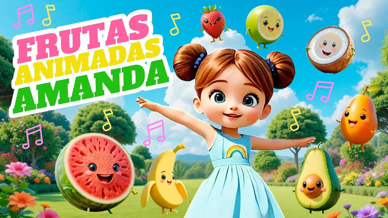 Amanda e as Frutas Animadas! Qual é a mais preferida da Fazendinha? Uma Aventura Musical Encantada!