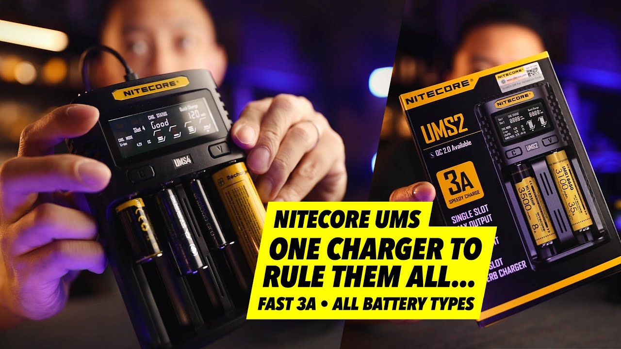 Сверхбыстрые зарядные устройства Nitecore UMS2 и UMS4 (первый взгляд) на 3 А