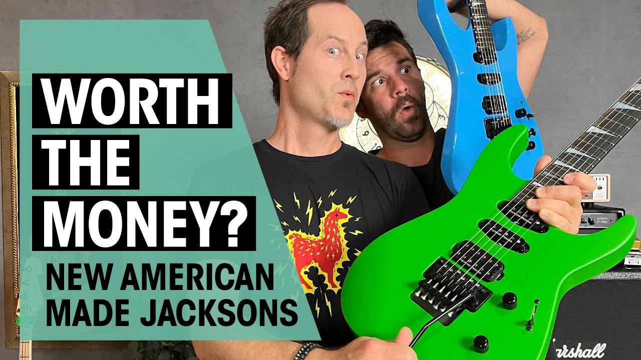 New Jackson American Soloist SL3 Guitars | Comparison vs. SL3X DX | Thomann