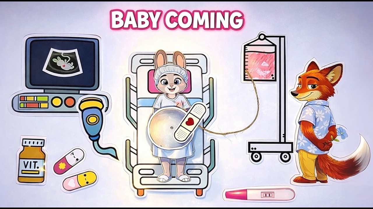 ZOOTOPIA 2 DIY 🐇 Nick & Judy's Baby Coming
