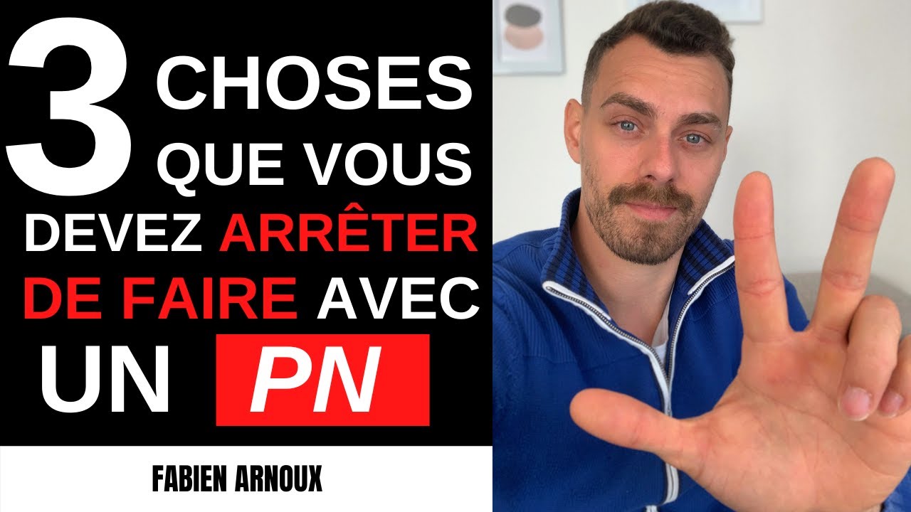 3 choses que vous devez arrêter de faire avec un PERVERS NARCISSIQUE !