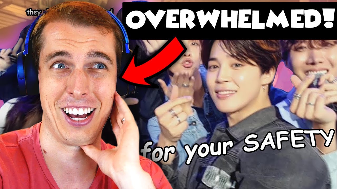 😵OVERWHELMED!😵 Comedian Reacts to don't let bts go on tour