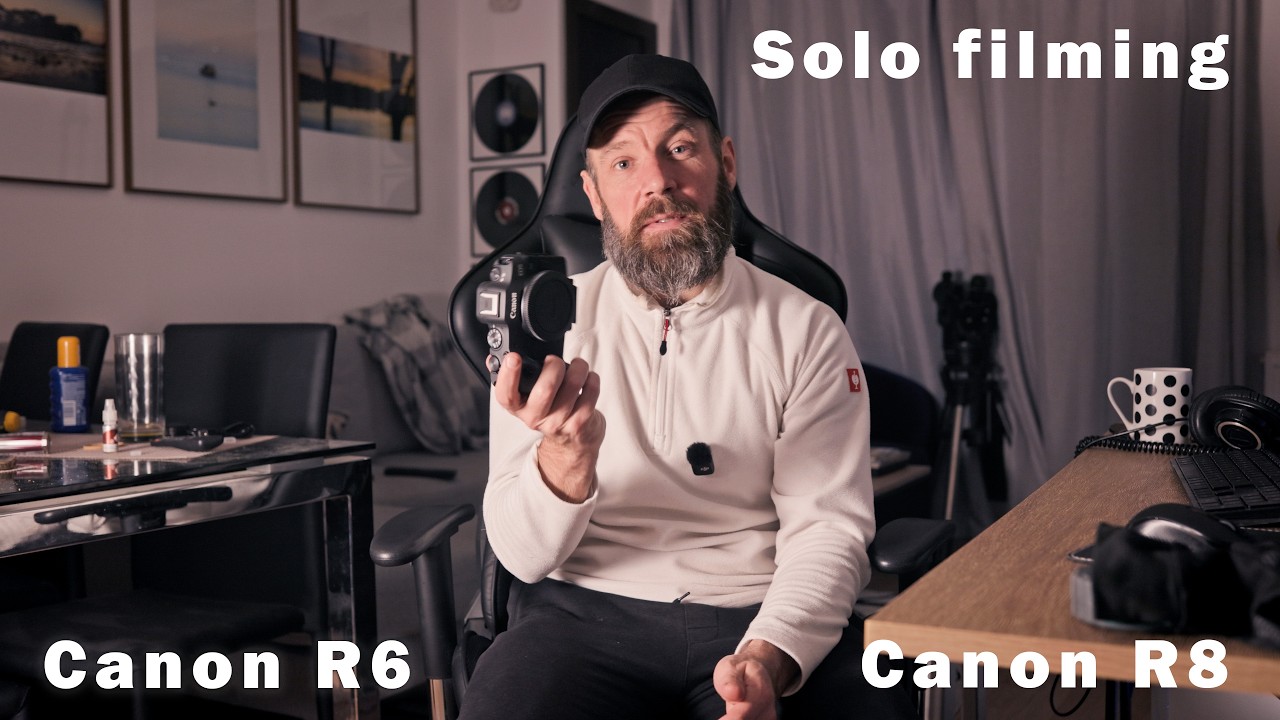 How I set up my Canon R6 & R8 for calm, cinematic outdoor solo filming.