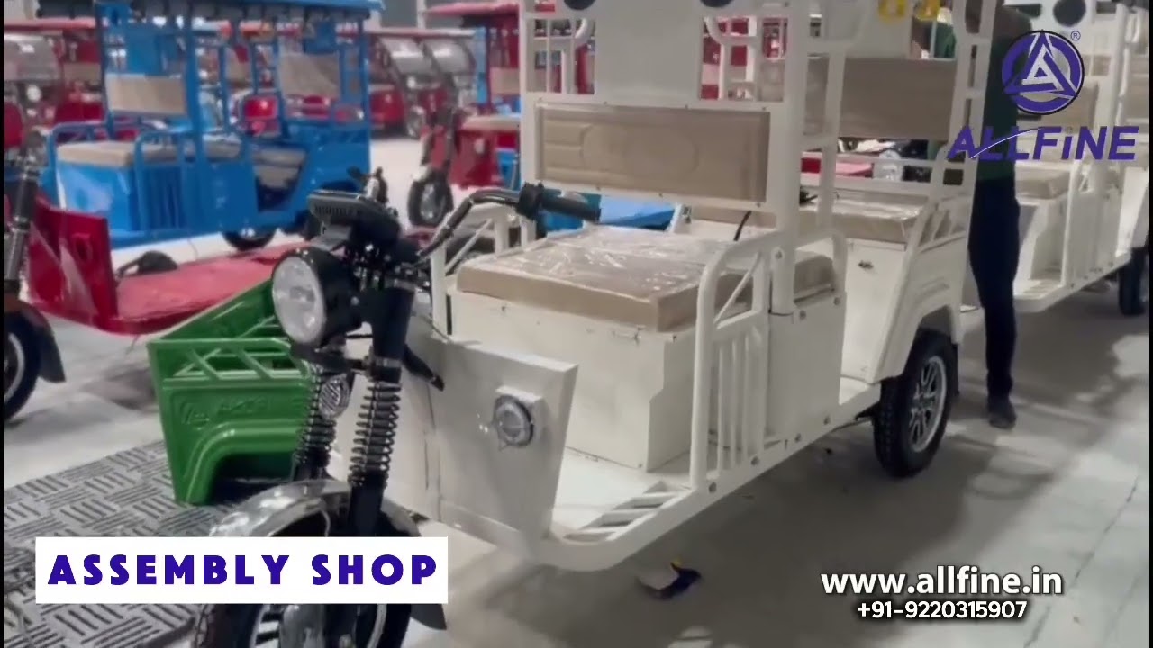 Allfine Electric Rickshaws & Loaders  Power • Performance • Trust #allfine #electricrickshaw