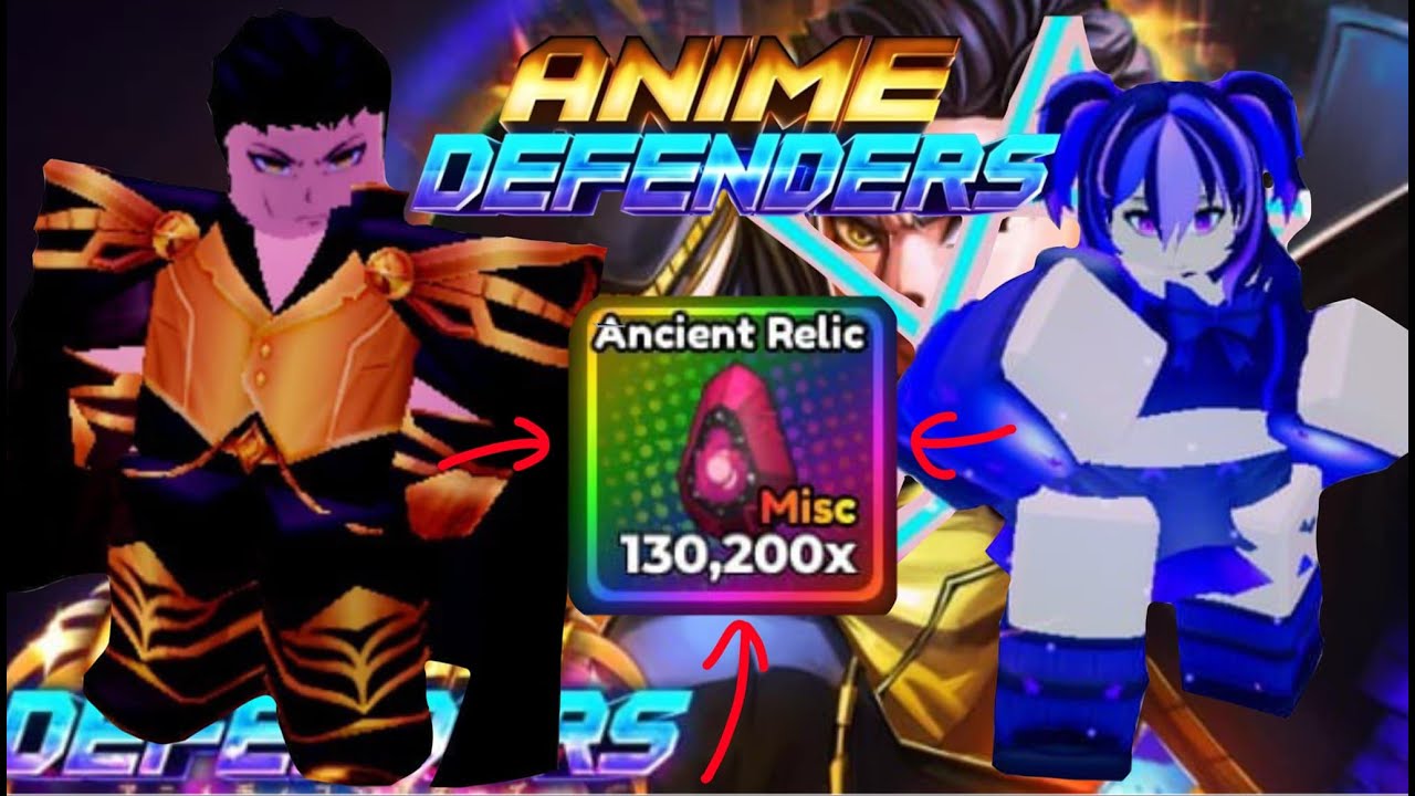 I SPENT ALL MY ANCIENT RELICS AND YOU WILL NEVER  GUESS WHAT I GOT IN ANIME DEFENDERS UPDATE 7!