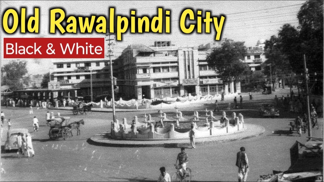 Old  Rawalpindi city || Old rare photos of Rawalpindi city || MyPastWorld