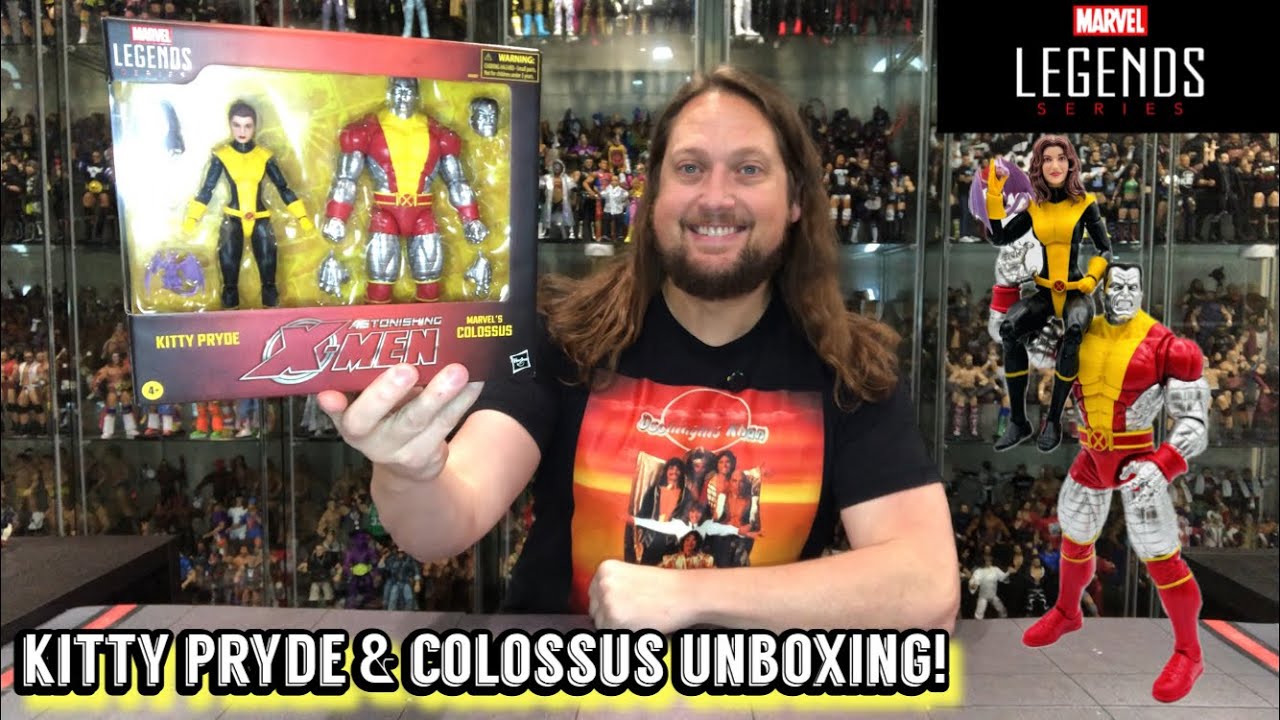 Kitty Pryde & Colossus Astonishing X-Men Marvel Legends Unboxing & Review!
