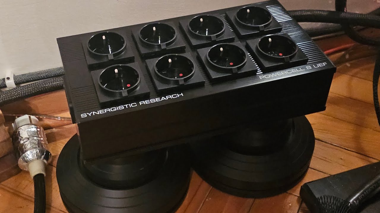 💪Synergistic Research Powercell 8 UEF SE 🙌  #audiophiles #hiendaudio 