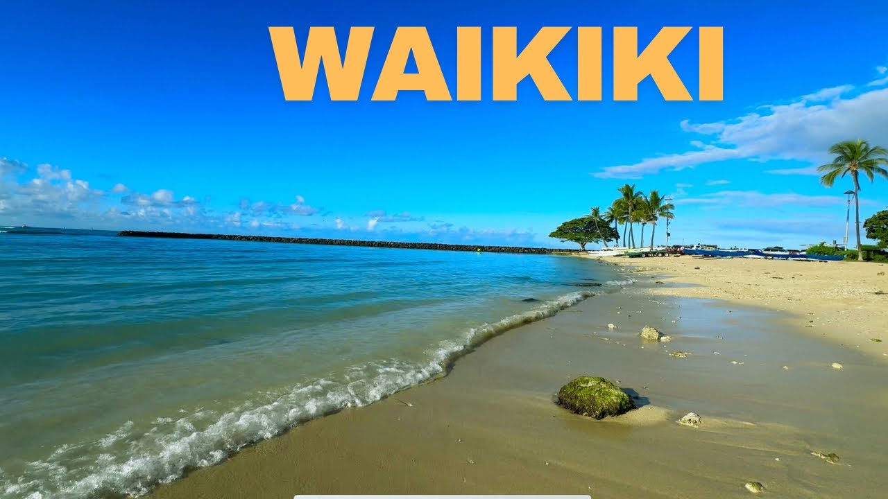 Honolulu Hawaii Waikiki Beach | Breakfast at Duke's | Tour Waikiki Beach Strip #hawaii