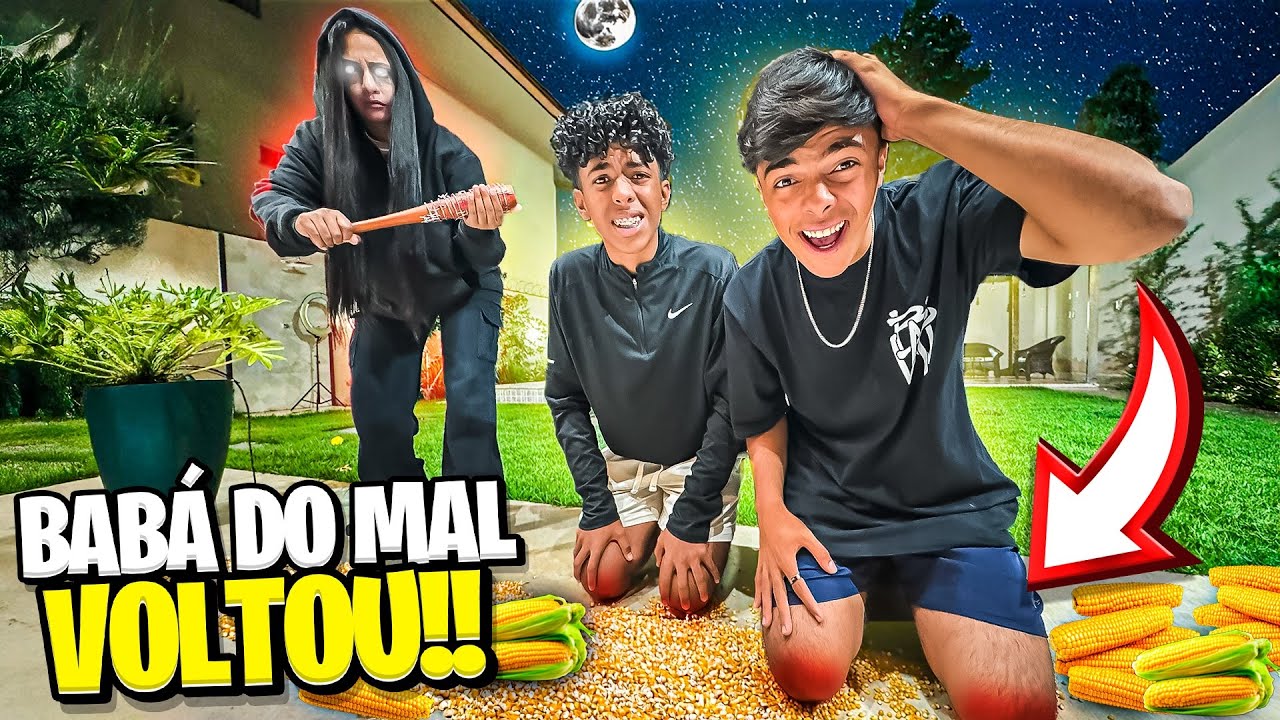 A BABÁ DO MAL VOLTOU E NOS DEIXOU AJOELHADO NO MILHO!😰
