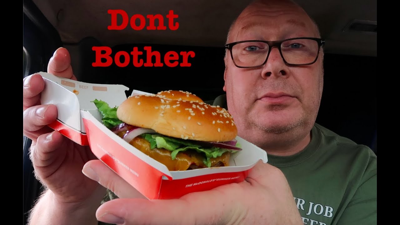 NEW McDonalds The Spicy Spanish Tasteless Burger