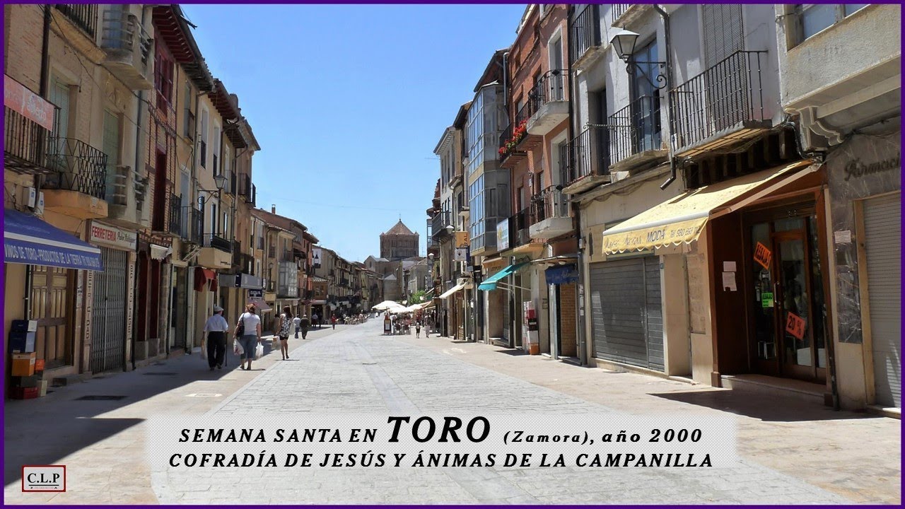Semana Santa de Toro (Zamora).  Procesión Jesús y Ánimas de la Campanilla, año 2000