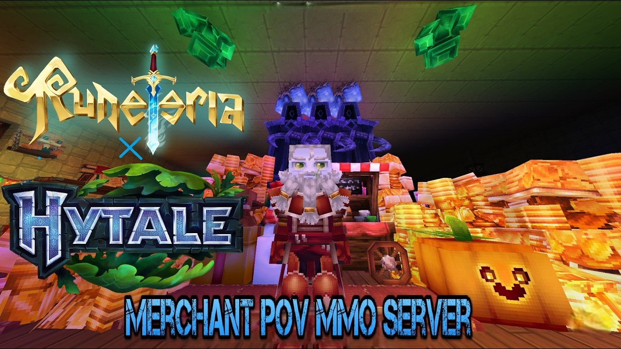 Hytale Shopkeeper POV- Finding Resources to SELL