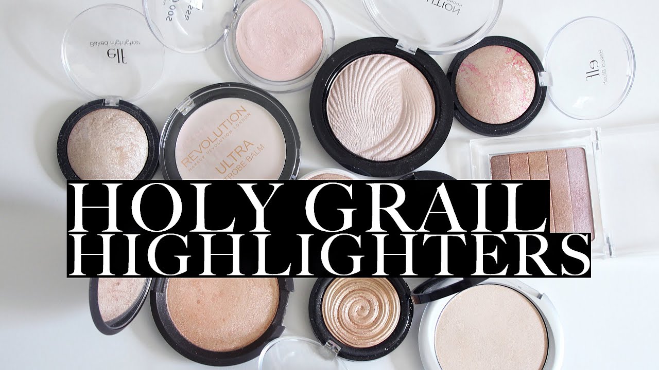 My HOLY GRAIL Highlighters! Drugstore & High-End
