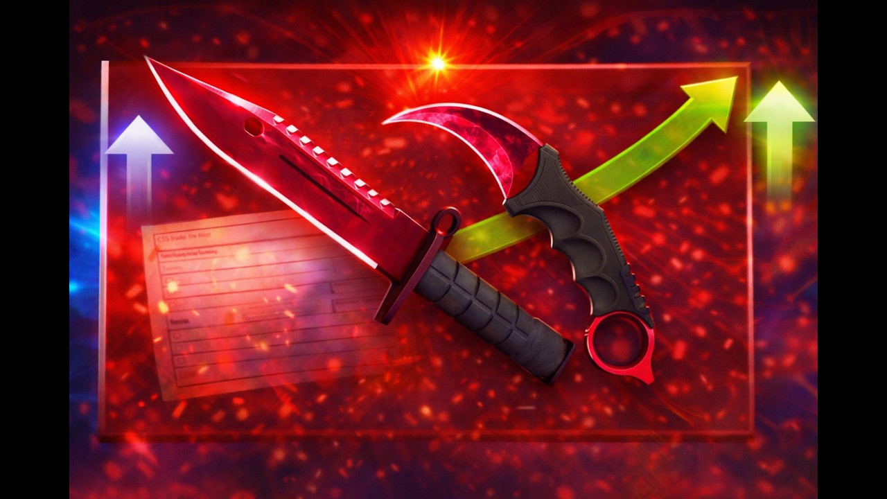 Trying to Trade Up Every Ruby Knife in CS2