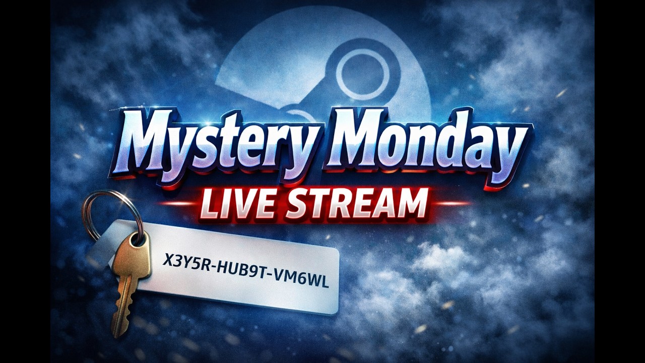 🥈 I Let a Random Steam Key Decide My Fate… | Mystery Monday #1 (retry after my crash)