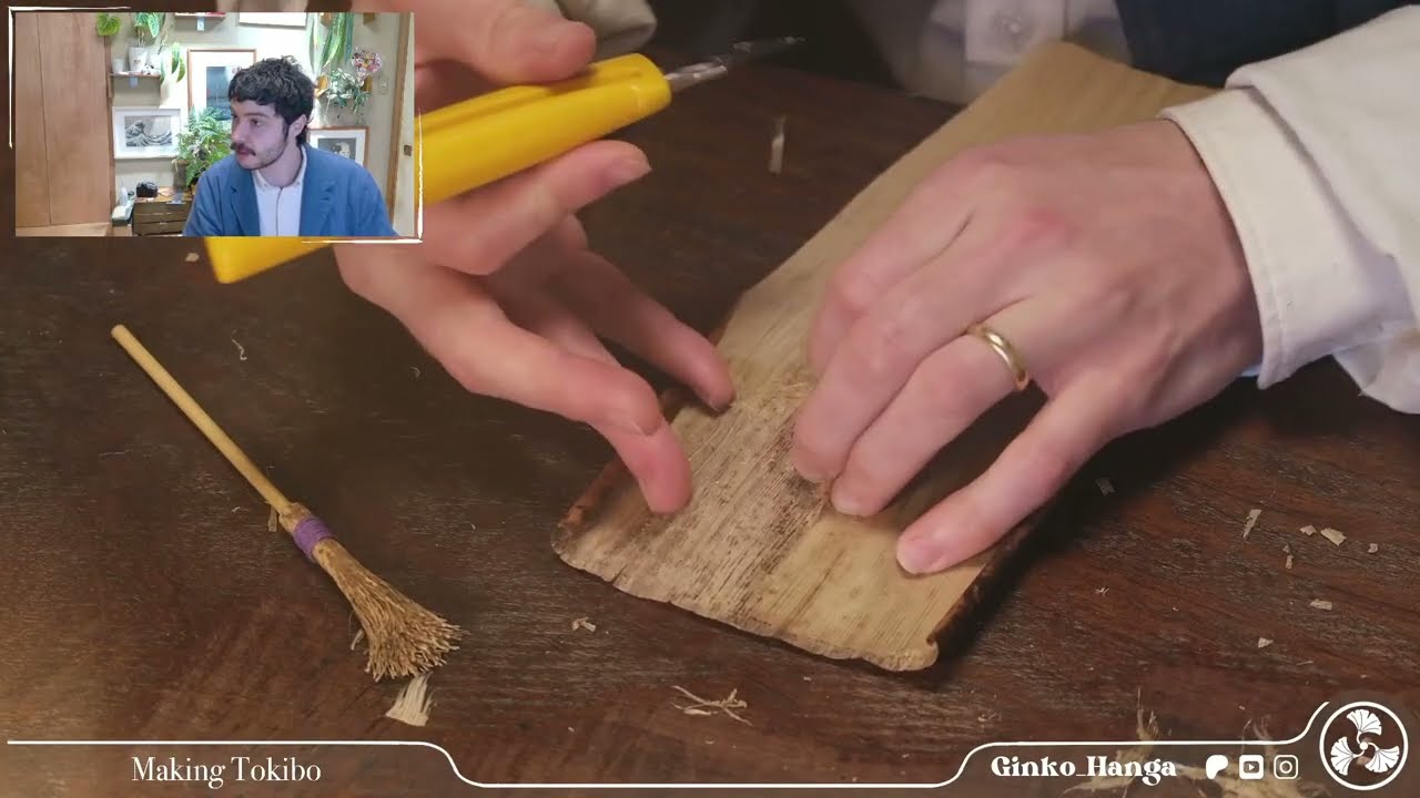 Making pigment brushes : Japanese woodblock [ 23/01/2026 ]