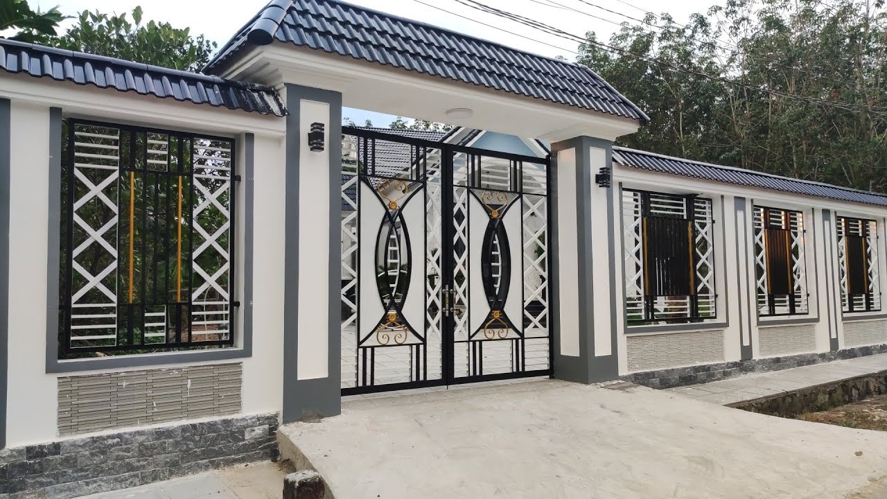 mẫu CỬA CỔNG HÀNG RÀO ĐẸP (hộp 2x4 cho mọi người tham khảo)ptvl #320
