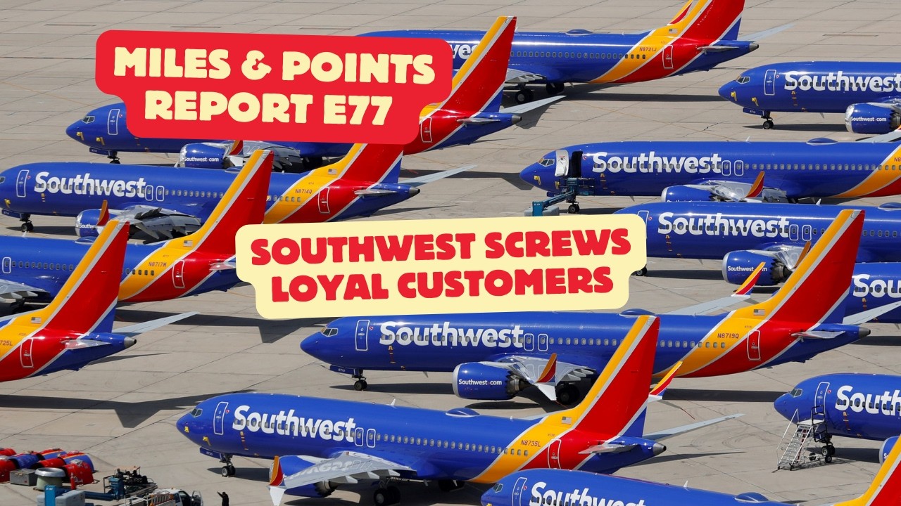 Отчет Miles & Points E77: Новая компания Southwest обманывает лояльных клиентов. Marriott повышае...