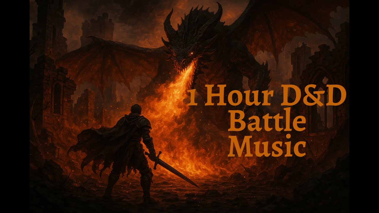 Epic D&D Boss Battle 🗡️ 1 Hour Fantasy Combat Music