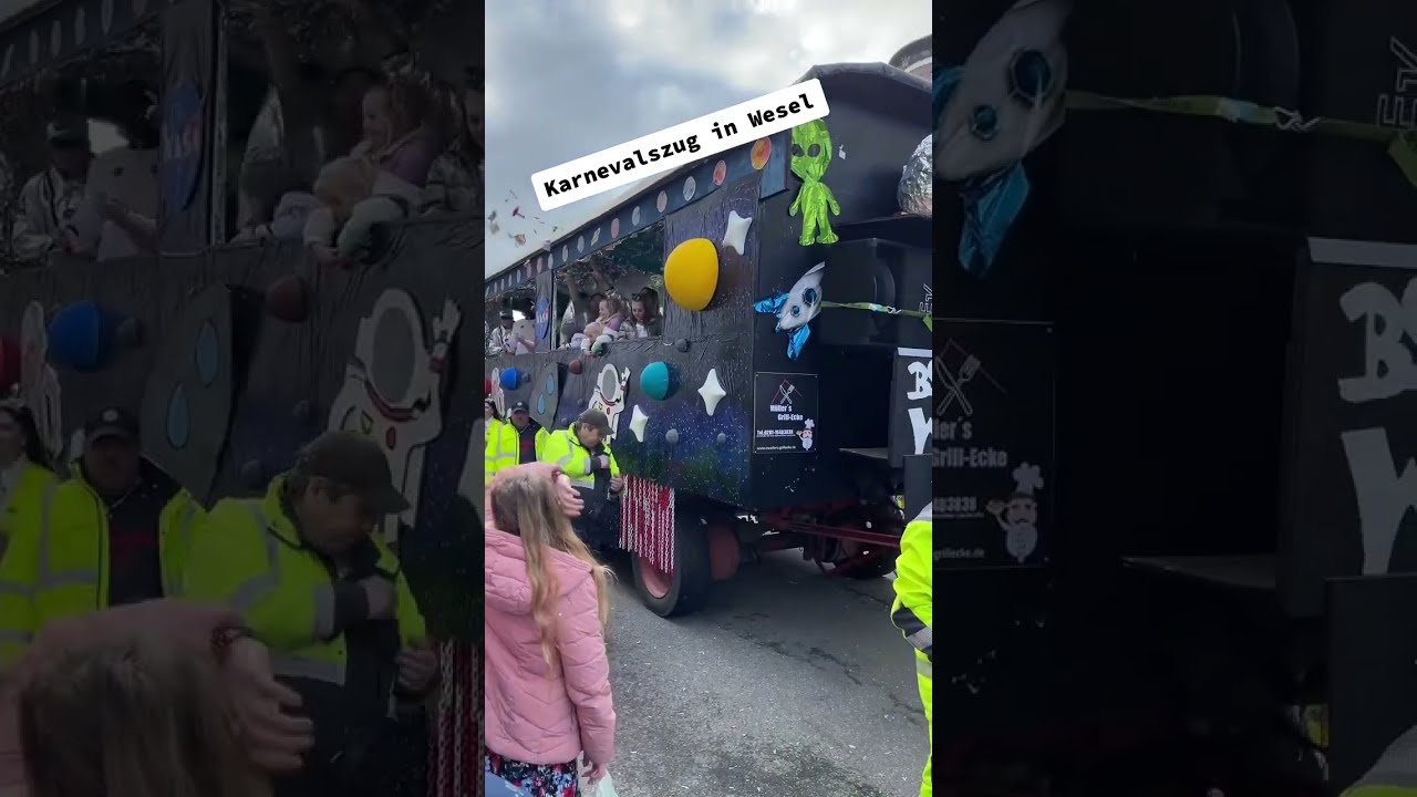 Karnevalszug/Rosenmontag in Wesel #fypシ #reels