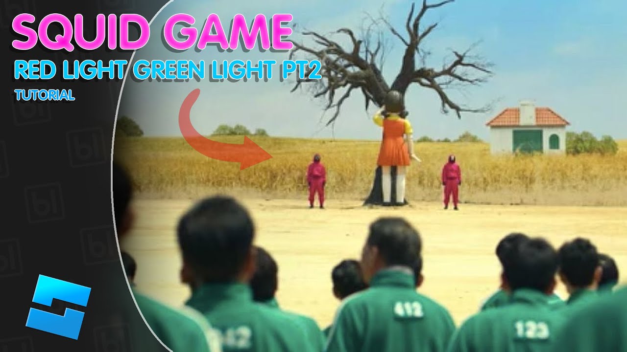 SQUID GAME Red Light Green Light | Roblox Studio Tutorial [ Part 2 ]