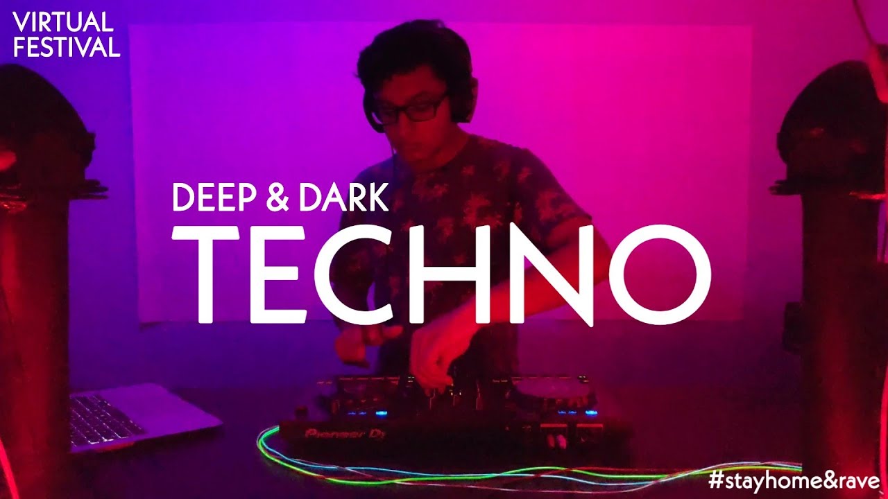 UNDERGROUND TECHNO Live DJ Set (Virtual Festival Rave)