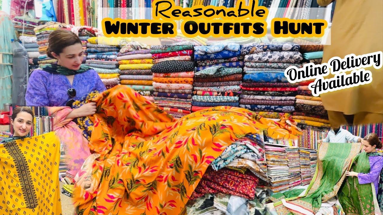 Market Search for Reasonable Winter Dresses ~ Local Market Shopping Affordable & Budget Friendly