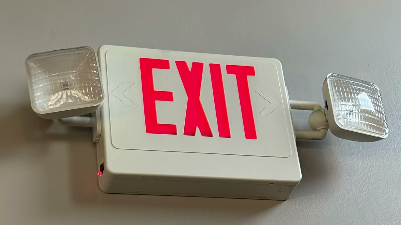 Exit Sign Compilation #1￼