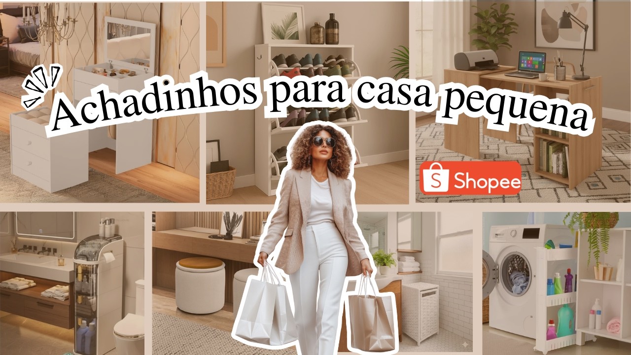 ACHADINHOS DA SHOPEE Versão CASA OU APARTAMENTO Pequeno!