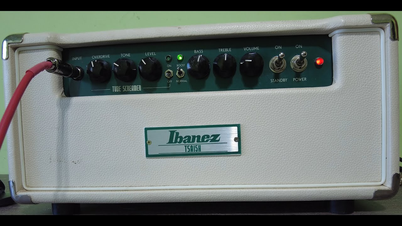 Ibanez Tube Screamer T5A15H Guitar Amp Head