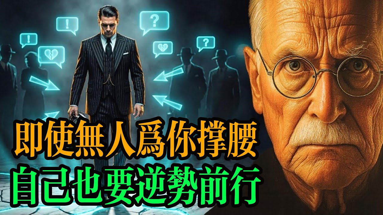 即使無人為你撐腰，自己也要逆勢前行。一個人走的路，才是真正的成長路。#心理学 #心理 #心理學