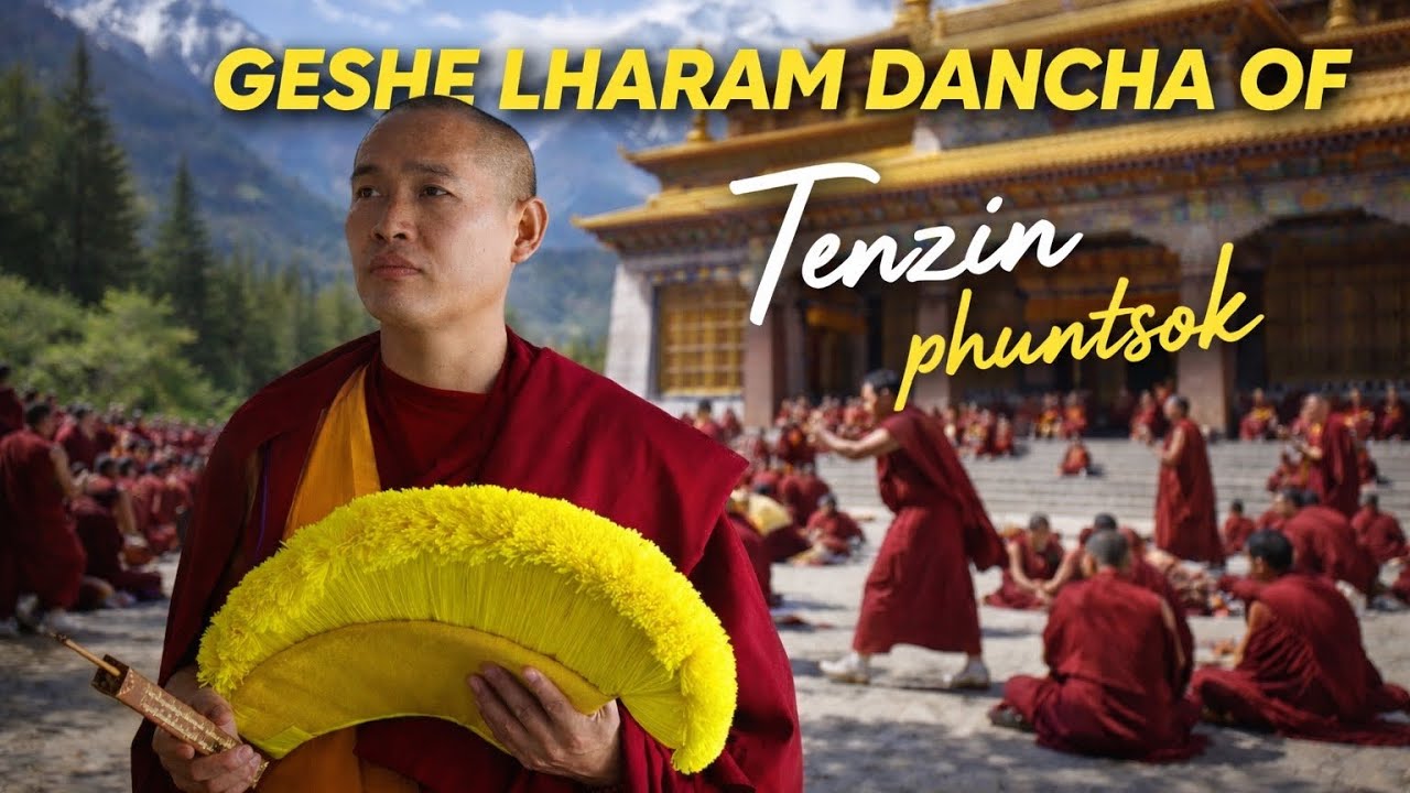 Geshe Lharampa Tenzin Phuntsok | Rare Moments from Tibetan Monastic Debate Session #TibetanCulture