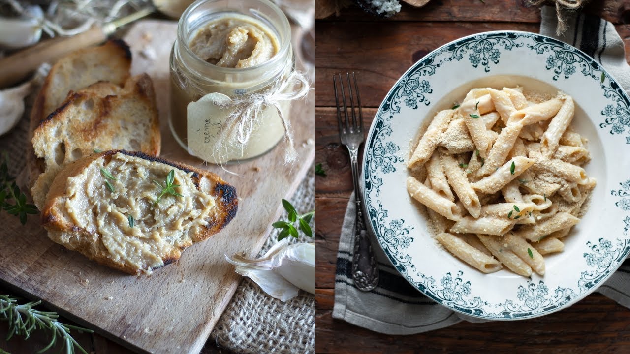 Crème d'ail rôti au parmesan (vegan) | L'Herboriste
