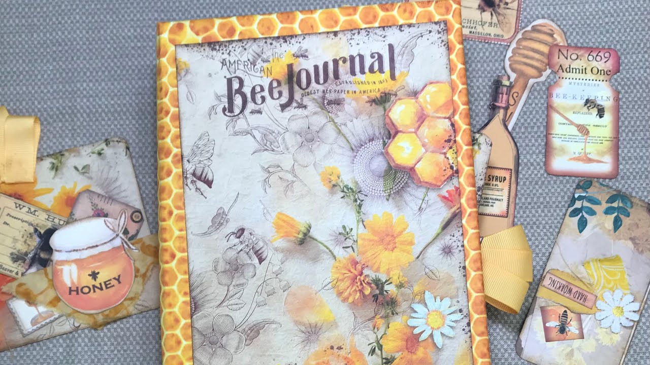 Bee Junk Journal Flip Through (SOLD)