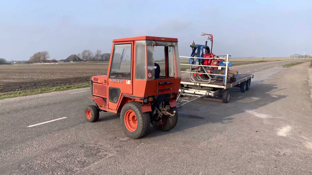 Volvo minitrekker stock nr 01404
