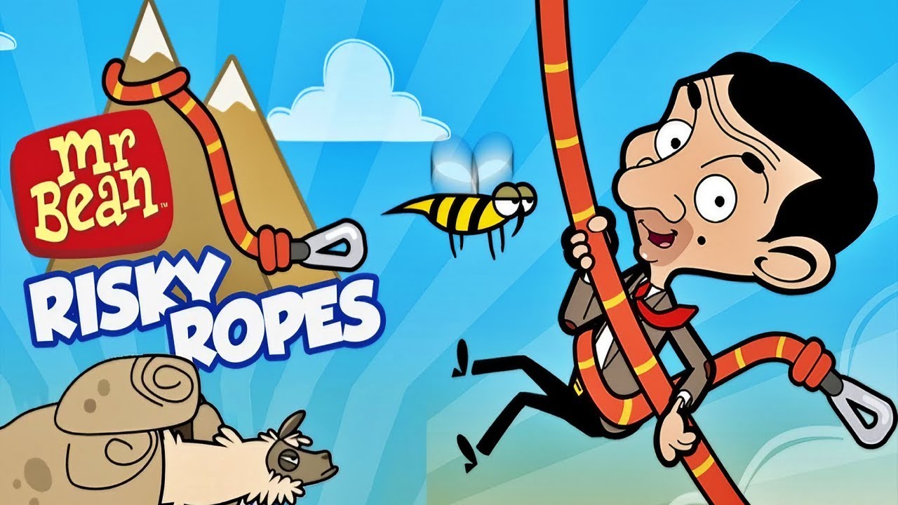 Mr Bean - Risky Ropes Game